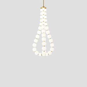 Glass Pearl Necklace Chandelier - view 46