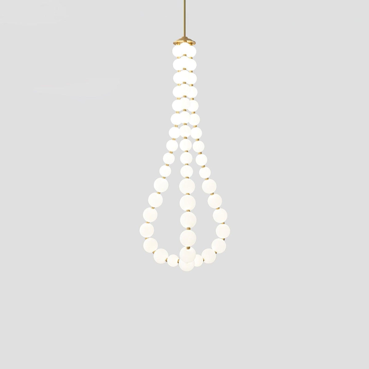 Glass Pearl Necklace Chandelier - view 47