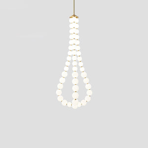 Glass Pearl Necklace Chandelier - view 47
