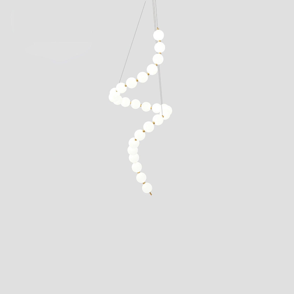 Glass Pearl Necklace Chandelier - view 49