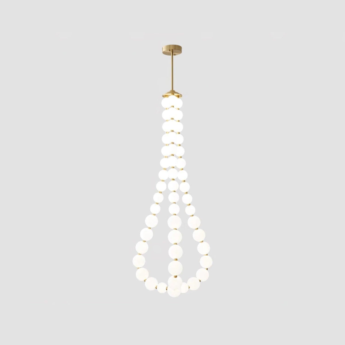 Glass Pearl Necklace Chandelier - view 40