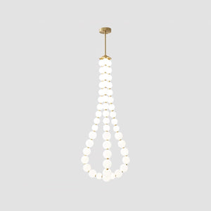 Glass Pearl Necklace Chandelier - view 40