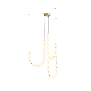 Glass Pearl Necklace Chandelier - view 54