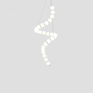 Glass Pearl Necklace Chandelier - view 51