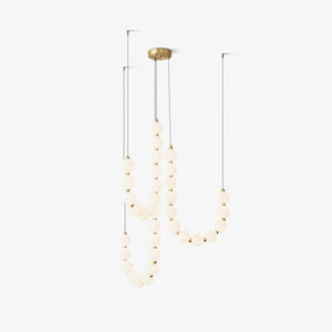 Glass Pearl Necklace Chandelier - view 56