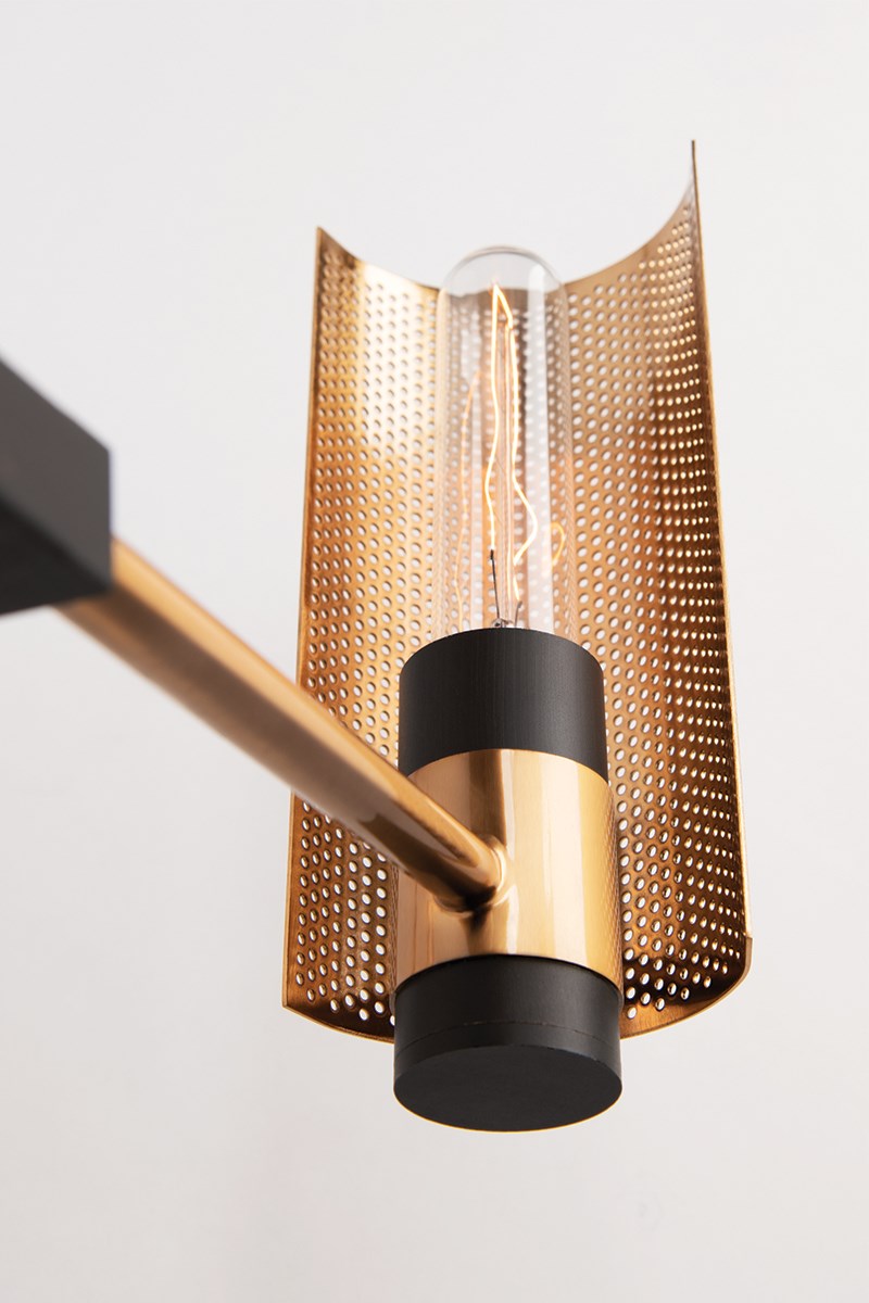 Eternity Modern Brass Chandelier 2 Sizes - view 6