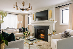 Eternity Modern Brass Chandelier 2 Sizes - view 9
