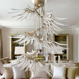 Galaxy Plumage Ascent Crystal Chandelier - view 2
