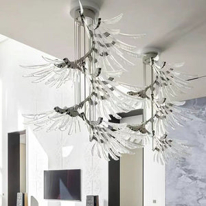 Galaxy Plumage Ascent Crystal Chandelier - view 6