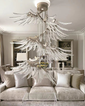 Galaxy Plumage Ascent Crystal Chandelier - view 8