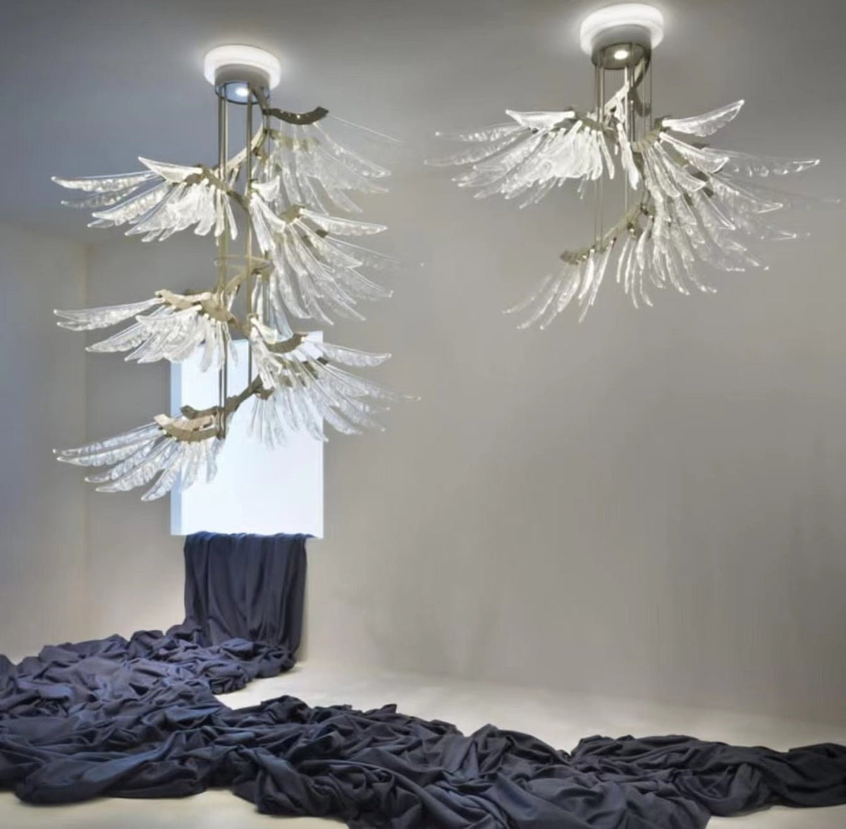 Galaxy Plumage Ascent Crystal Chandelier - view 11