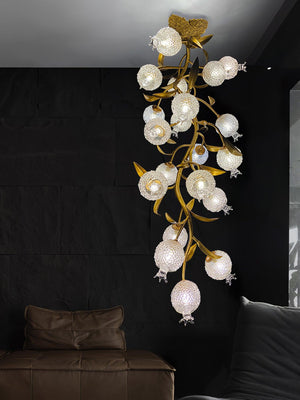 Pomegranate Brass Branch Chandelier - view 18