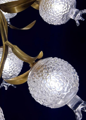 Pomegranate Brass Branch Chandelier - view 7