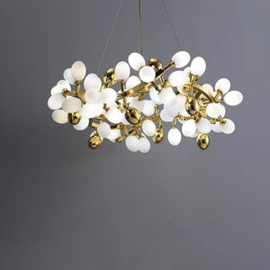Pretty Grape Circle Branch Chandelier - view 4