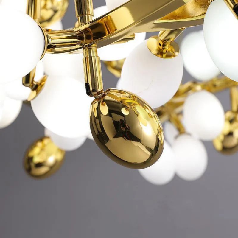 Pretty Grape Circle Branch Chandelier - view 5