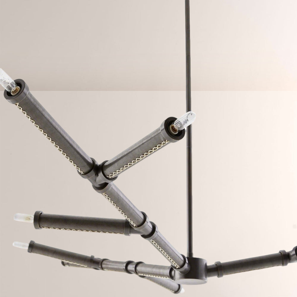 Pridge Leather Chandelier - view 3