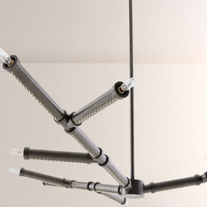 Pridge Leather Chandelier - view 3