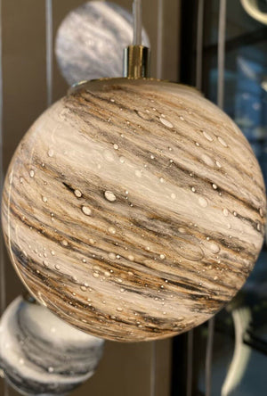 Nordic Planet Creative Long Pendant Chandelier For Staircase/Foyer/High-ceiling Hallway - view 18