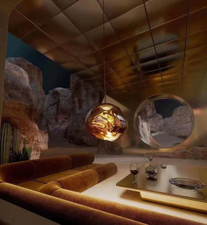 Modern Rock Glass Special Shape Pendant Lighting, chandelier - view 13