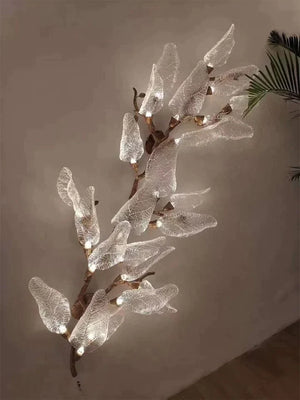 Creative Bionic Resin Leaves Chandelier for Living Room/Dining Room/Staircase - view 5