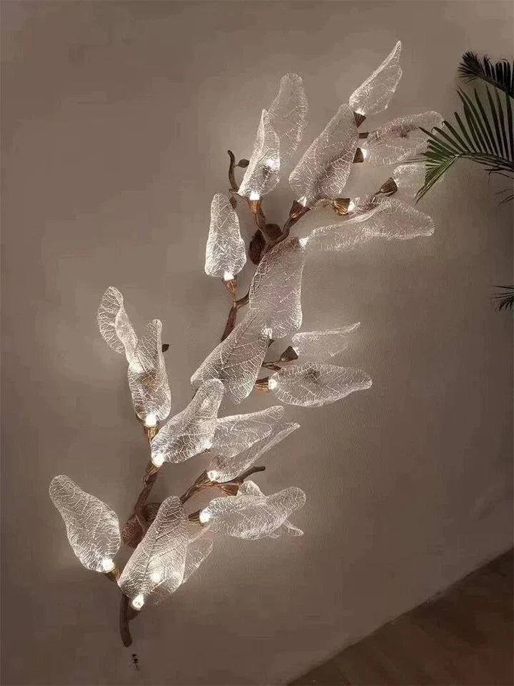 Creative Bionic Resin Leaves Chandelier for Living Room/Dining Room/Staircase - view 5