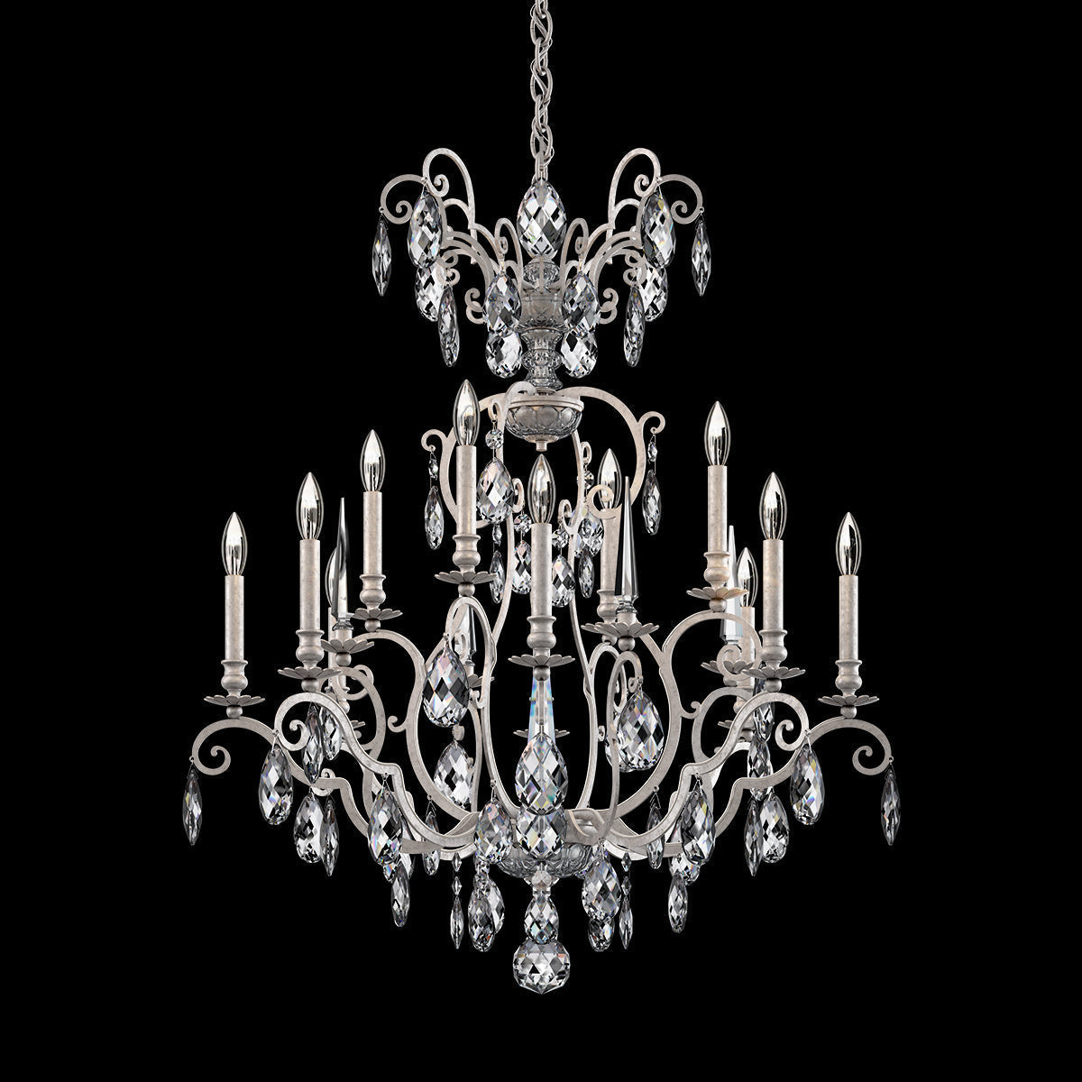 Renaissance Nouveau Chandelier 32" - view 3