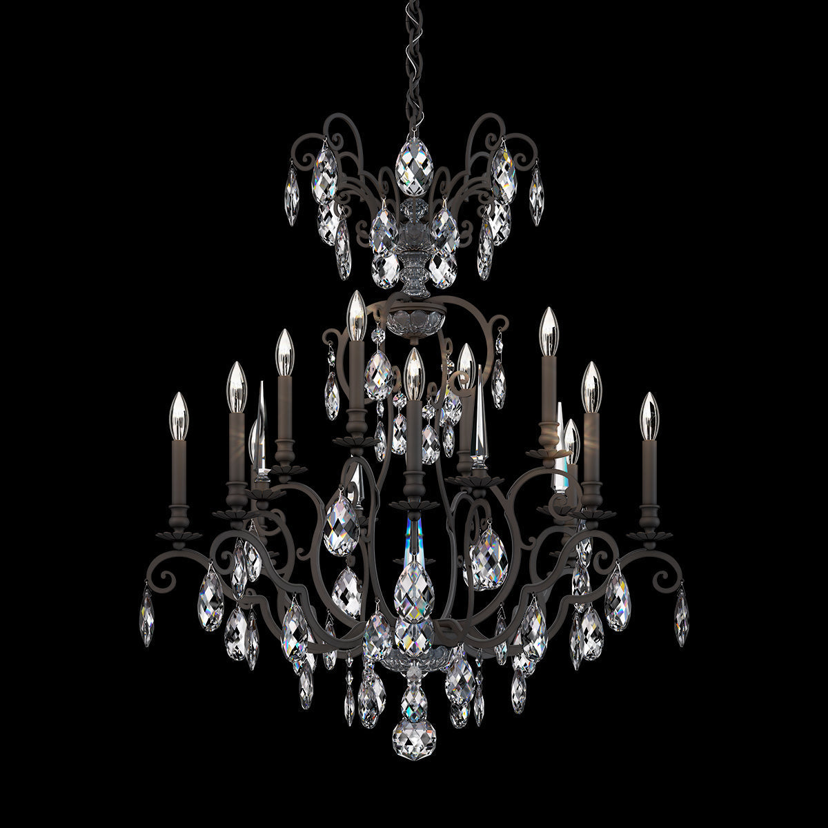 Renaissance Nouveau Chandelier 32" - view 4