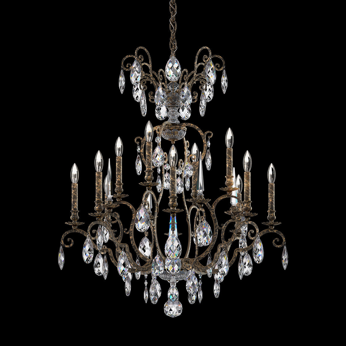 Renaissance Nouveau Chandelier 32" - view 5