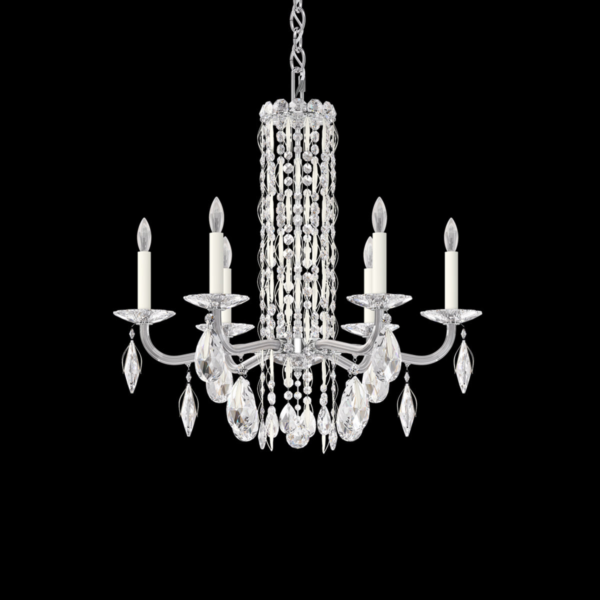 Siena 6-light Crystal Chandelier 24" - view 3