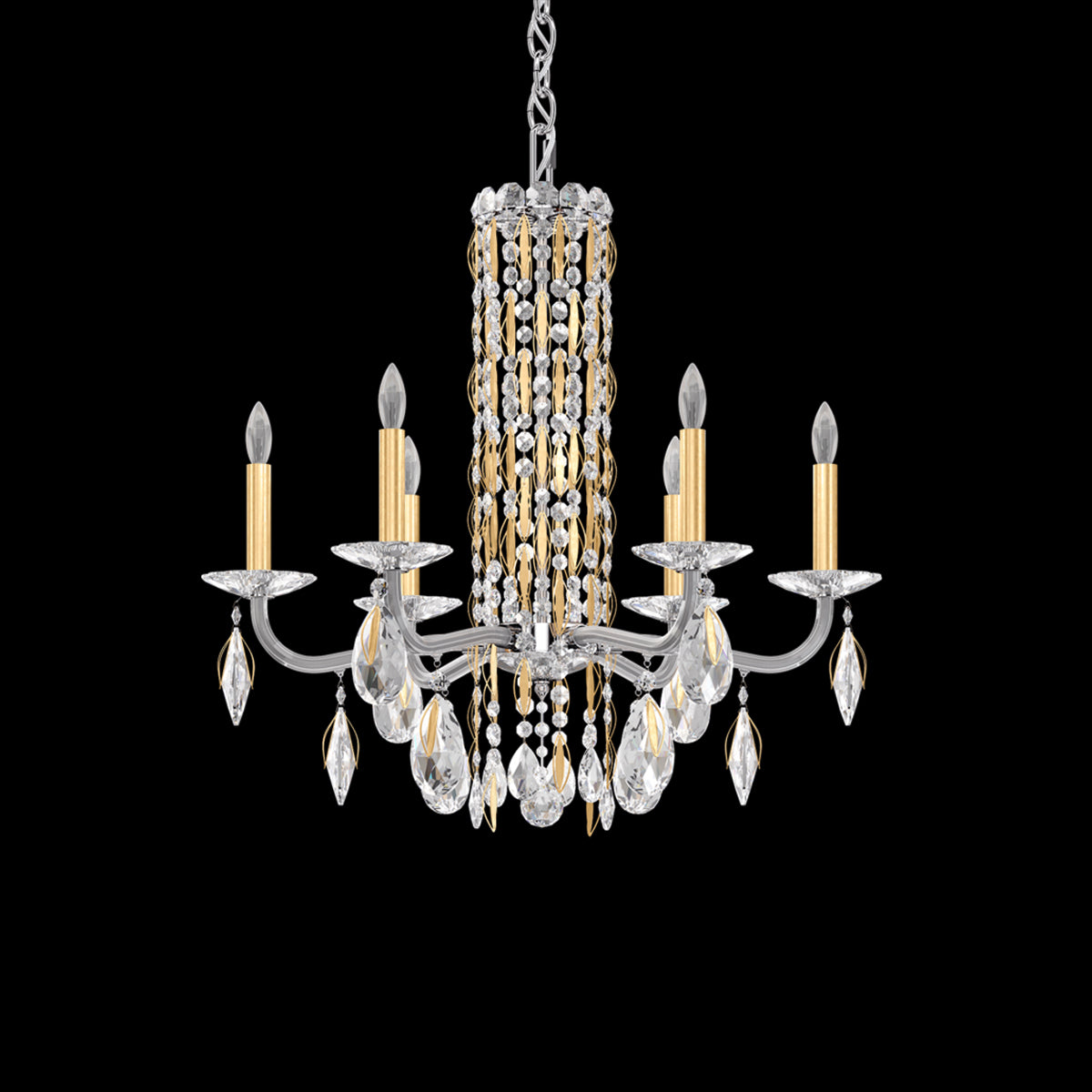 Siena 6-light Crystal Chandelier 24" - view 5