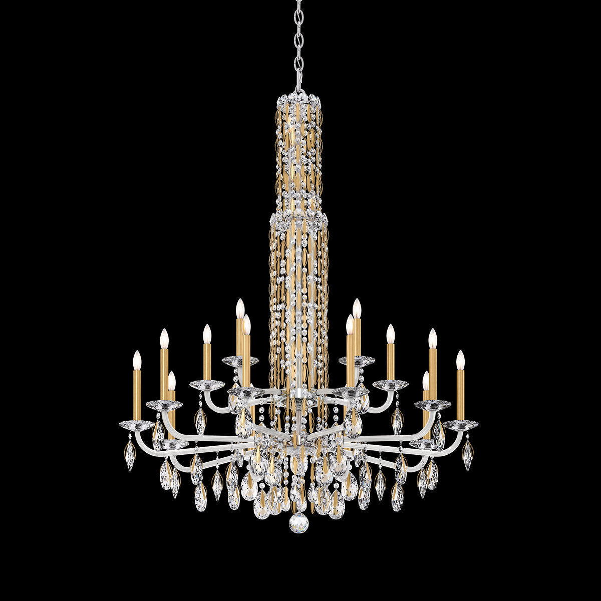 Siena Crystal Chandelier 41" - view 3