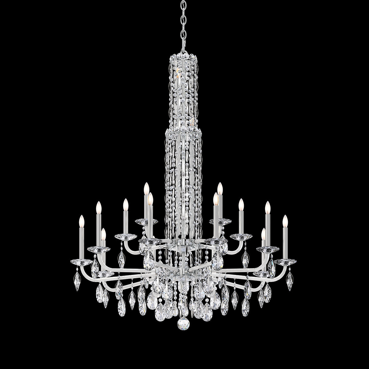 Siena Crystal Chandelier 41" - view 5