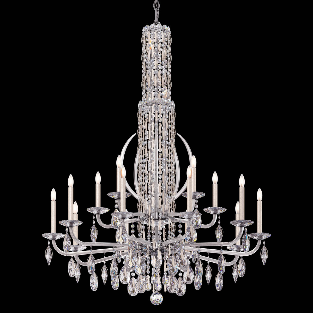 Siena Crystal Chandelier 40" - view 6