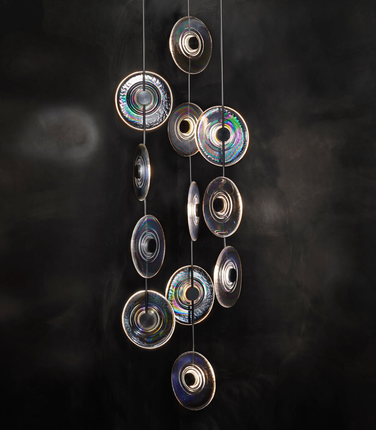 Modern Art Design Radiant Glass Chandelier - view 2