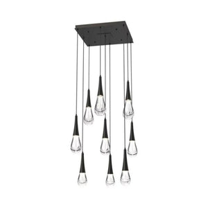 Water Drop LED Square Chandelier - view 10