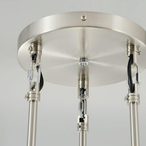 Raindrop Round Chandelier 3-Light 8" - view 6