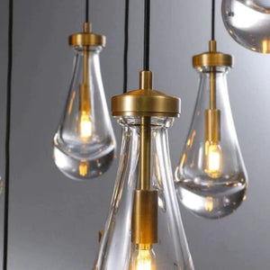 Raindrops Round Chandelier 36" - view 5