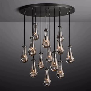 Raindrops Round Chandelier 36" - view 2