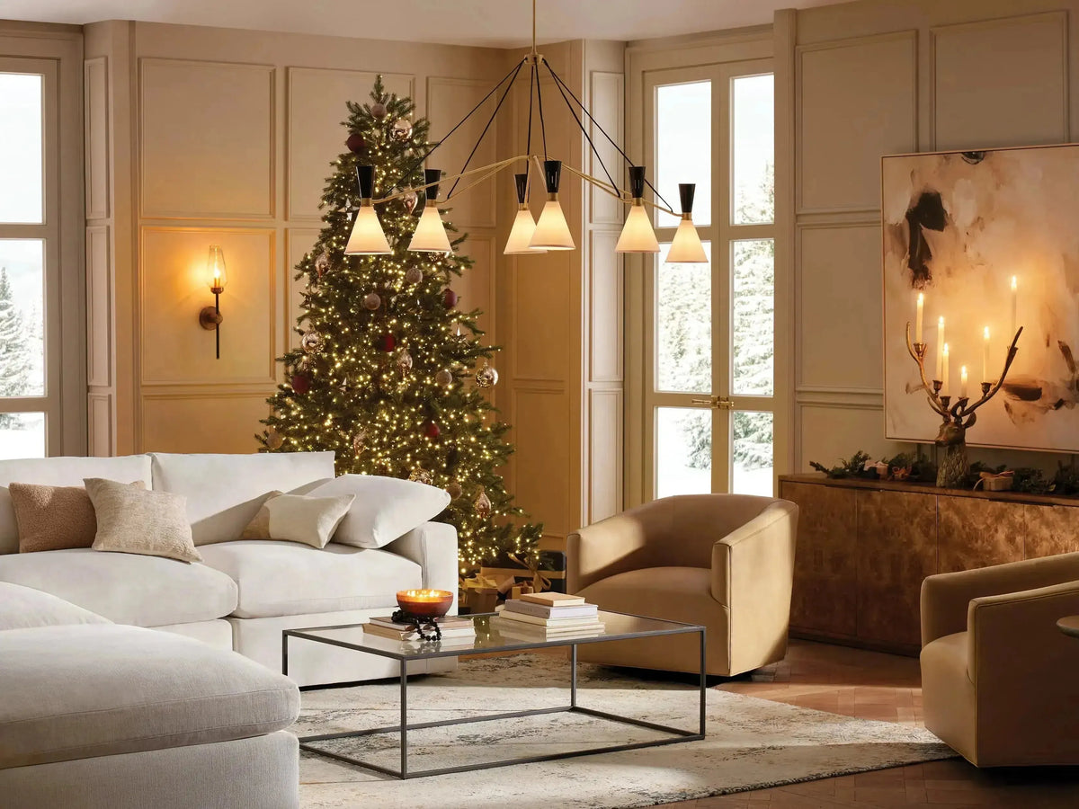 Ramsey 6-Light Linear Chandelier - view 5