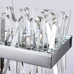 Wave Rectangular Crystal Chandelier - view 6