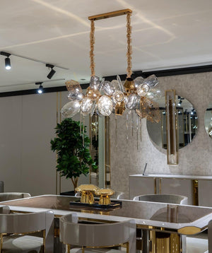 Modern Wine Glass Shape Chandelier Italian Light Luxury Light Fixture for Dining Room/Living Room - view 19