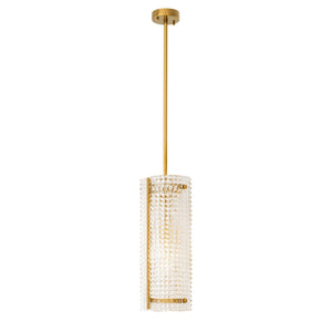 Reflecto Modern Glass Chandelier - Gold - view 2