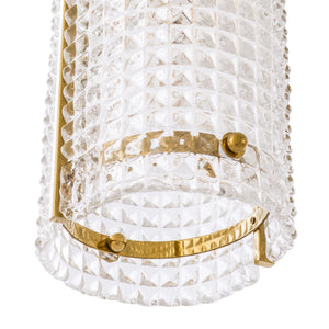 Reflecto Modern Glass Chandelier - Gold - view 5