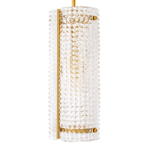 Reflecto Modern Glass Chandelier - Gold - view 3