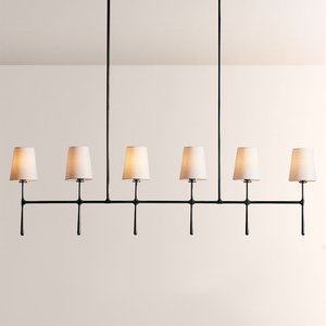 Rhodes Linear Chandelier 5 / 6 Light - view 4
