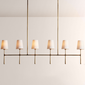 Rhodes Linear Chandelier 5 / 6 Light - view 3