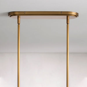 Rhodes Linear Chandelier 5 / 6 Light - view 10