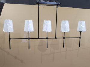 Rhodes Linear Chandelier 5 / 6 Light - view 6