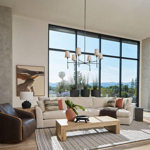 Rhodes Round Chandelier 4/6 Light - view 12