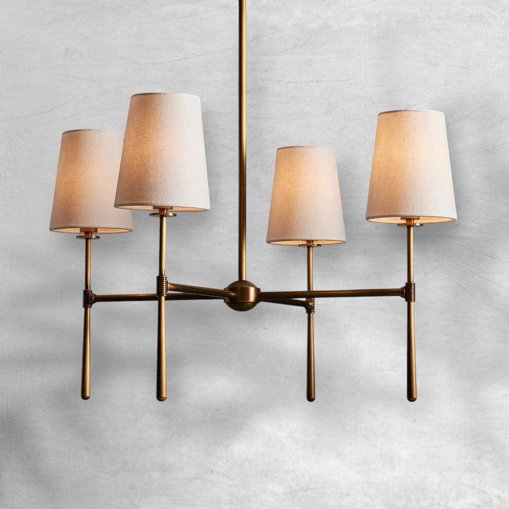 Rhodes Round Chandelier 4/6 Light - view 5
